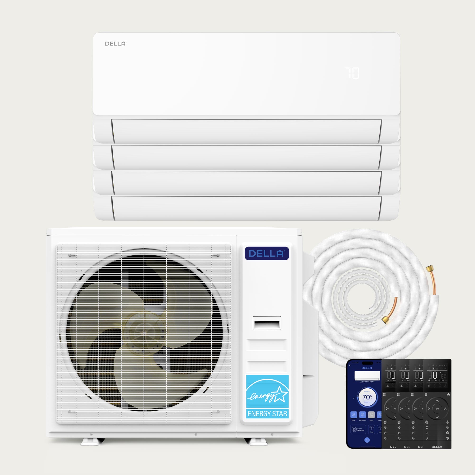 DELLA 048-TCQ-MODU-1D4 outdoor mini-split unit